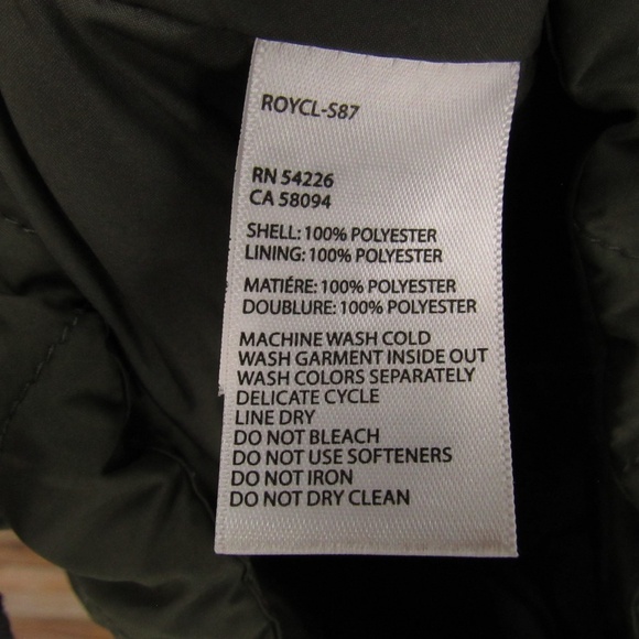 Royal Robins Olive Green Quilt Jacket Women's Standard Fit M - Picture 12 of 16